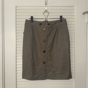 Women’s pencil skirt with buttons size 8